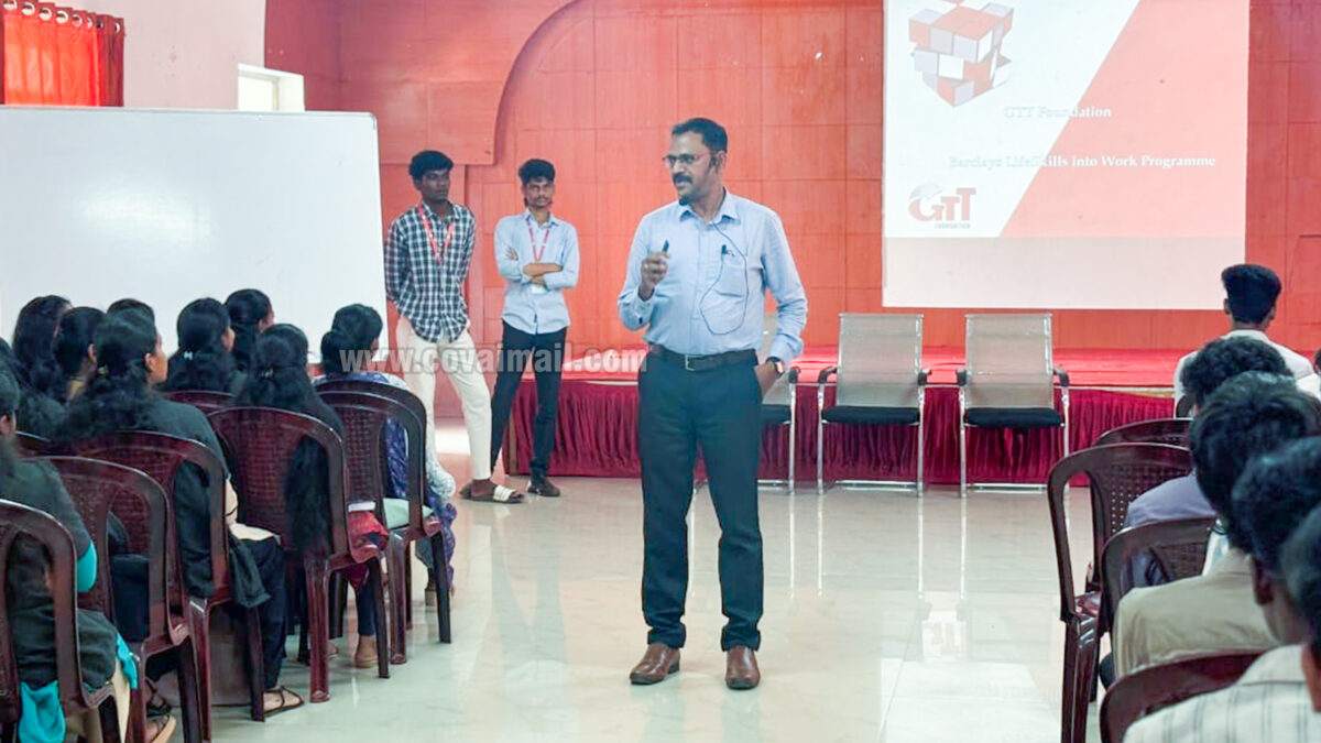 இந்துஸ்தான் கல்லூரியில் வாழ்க்கைத் திறன் பயிற்சி