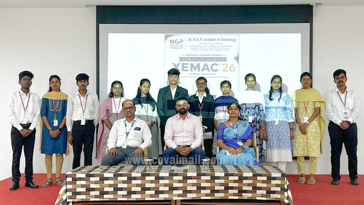NGP Institute of Technology inaugurates IT Association