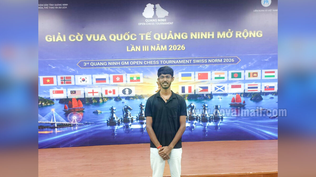 PSG student participates in Quang Ninh GM Open Chess Tournament in Vietnam