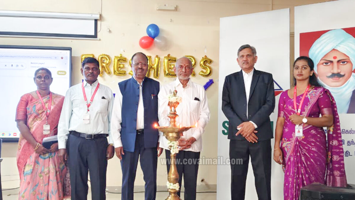 சுகுணா கல்லூரியில்  முதலாமாண்டு மாணவர்கள் வரவேற்பு விழா