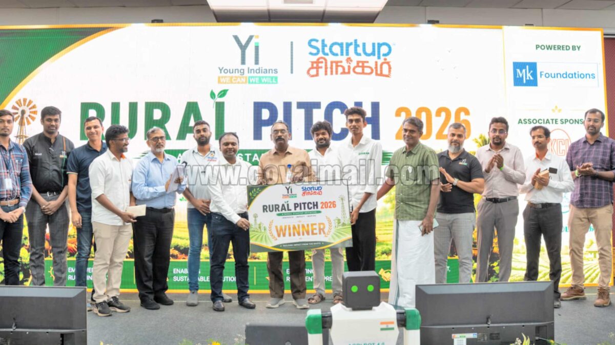 Yi Coimbatore’s Rural Pitch 2026 Showcases the Best of Tamil Nadu’s Rural Innovation Ecosystem