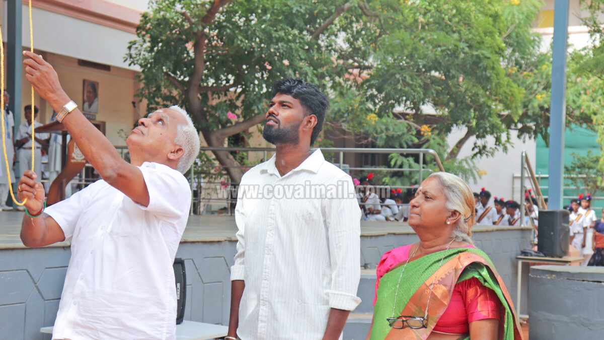 Amrita Vidyalayam School celebrates Independence Day with Anti-Drug Awareness Magazine Release