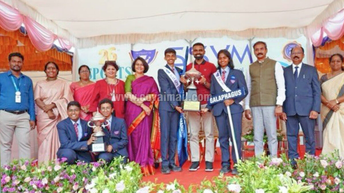 SSVM Residential School Celebrates 26th Annual Sports Day; Galapagos House wins Overall Champions