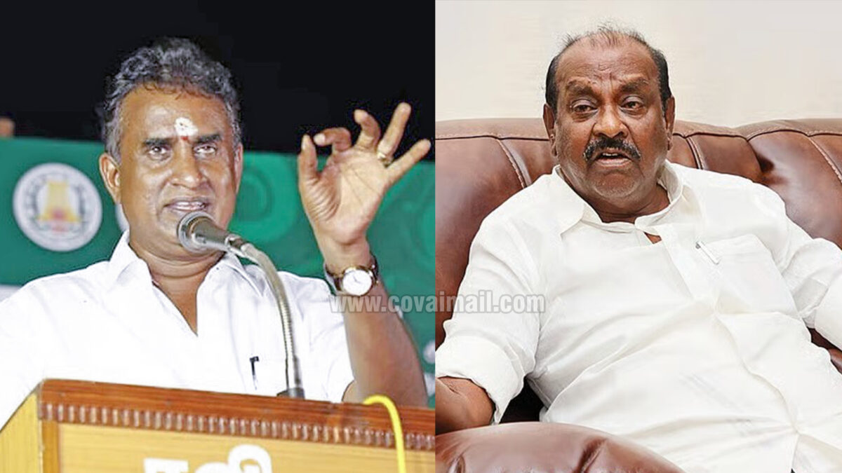 எடப்பாடியின் தவறான தன்னிச்சையான முடிவால் தொடர் தோல்வி  – எஸ்.பி.வேலுமணி, நத்தம் விஸ்வநாதன் குற்றச்சாட்டு