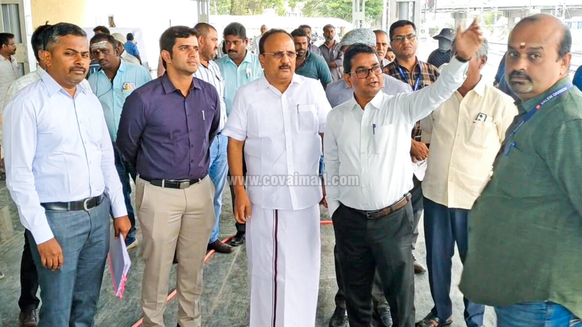 கோவை ரயில் நிலையங்களில் சுத்தமான குடிநீர் விநியோகம் உறுதி  – சேலம் கோட்ட ரயில்வே மேலாளர்