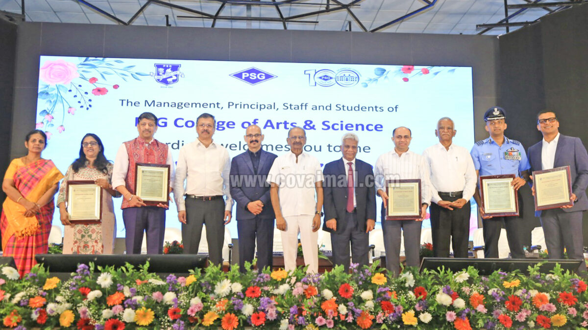 PSG College of Arts and Science celebrates 79th Foundation Day; six alumni honoured