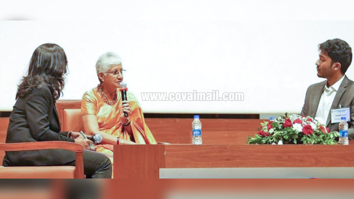PSG iTech hosts iTech Dialogue with Vanitha Mohan