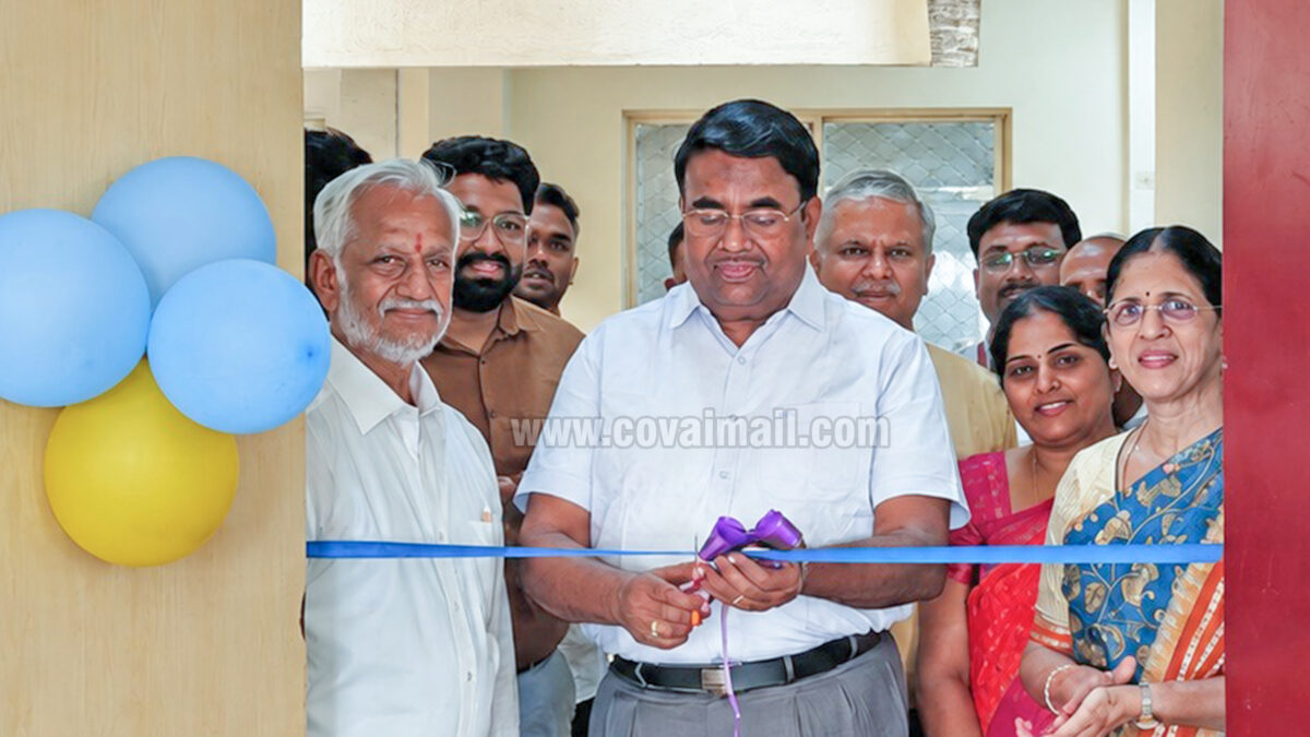 சுகுணா கல்லூரியில் புதிய சென்சார் ஆய்வகம் திறப்பு
