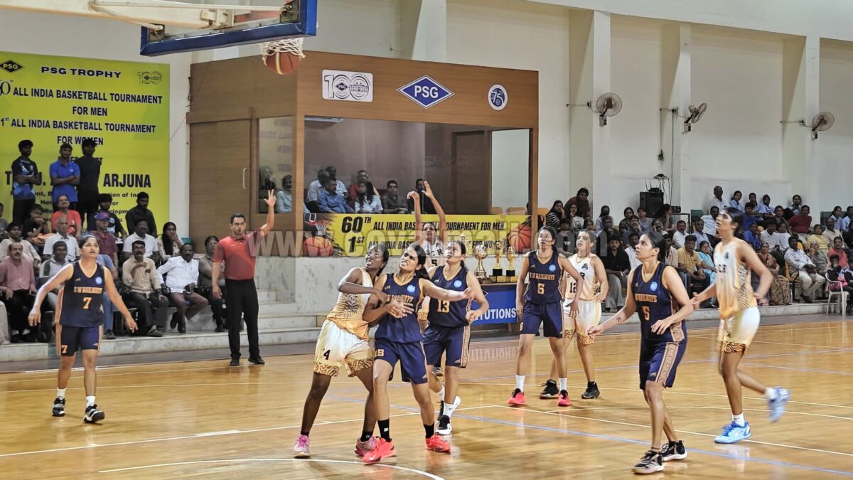 PSG All India Basketball Tournament: SWR Women’s Team wins the Trophy