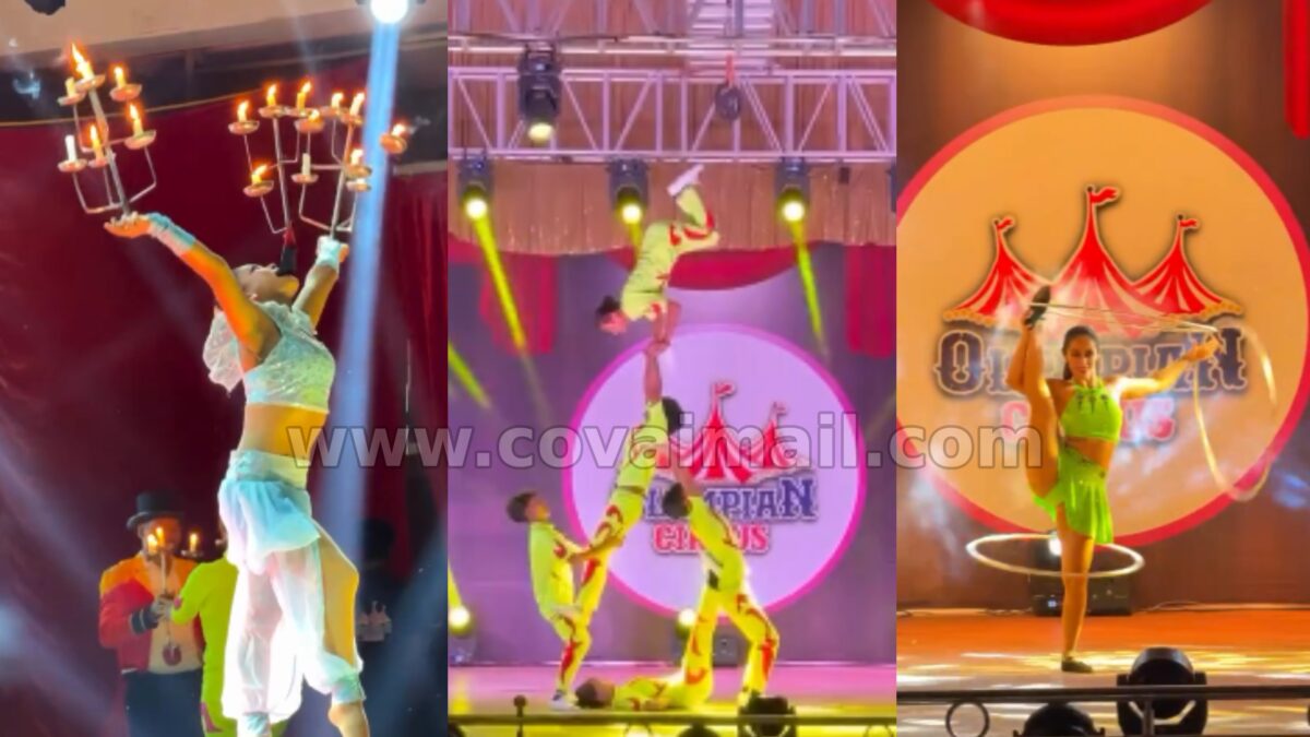 Circus at Coimbatore Corp Kalaiarangam for limited time