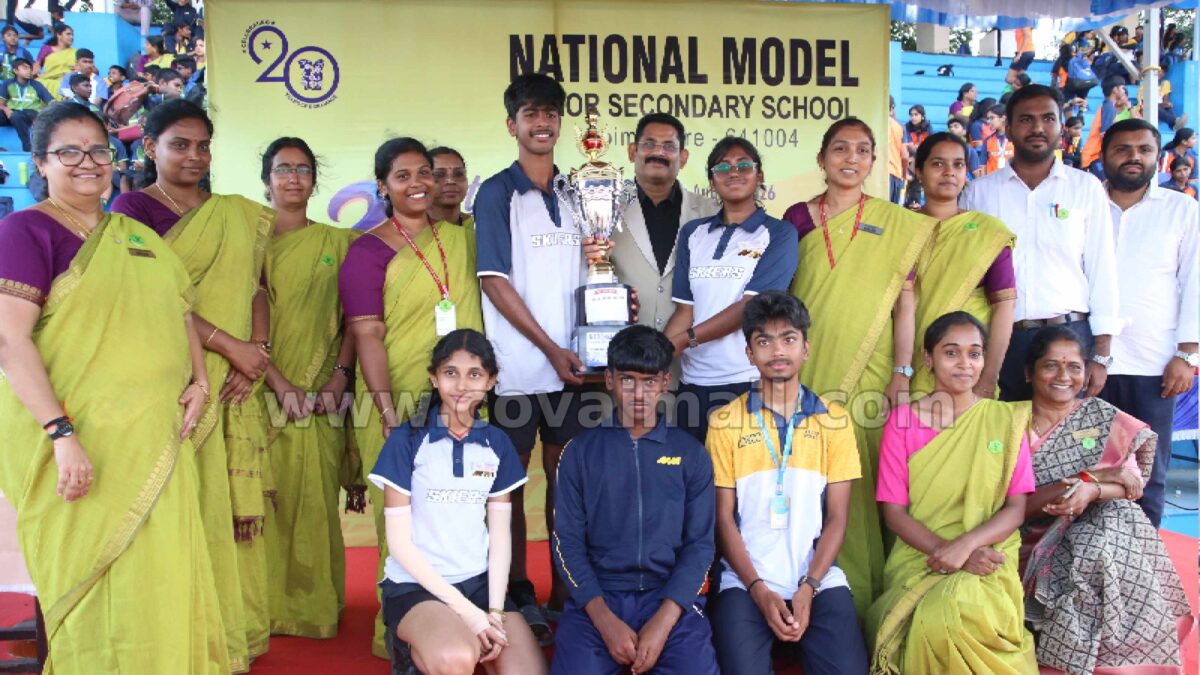 National Model’s 21st Annual Sports Day : Skiers lift overall sports championship