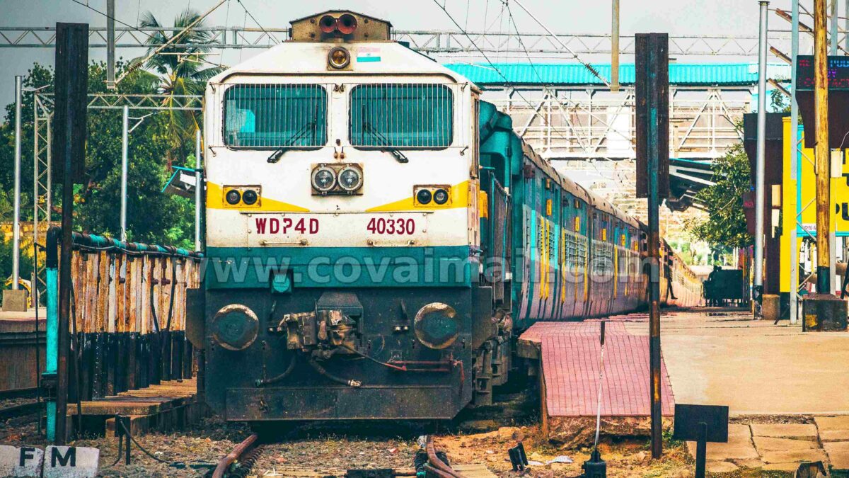 இன்று முதல் கோவை – நாகர்கோயில் ரயில் சேவையில் மாற்றம்
