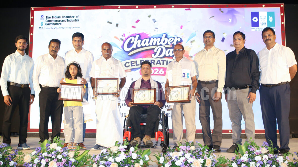 Indian Chamber honours 3 unsung heros