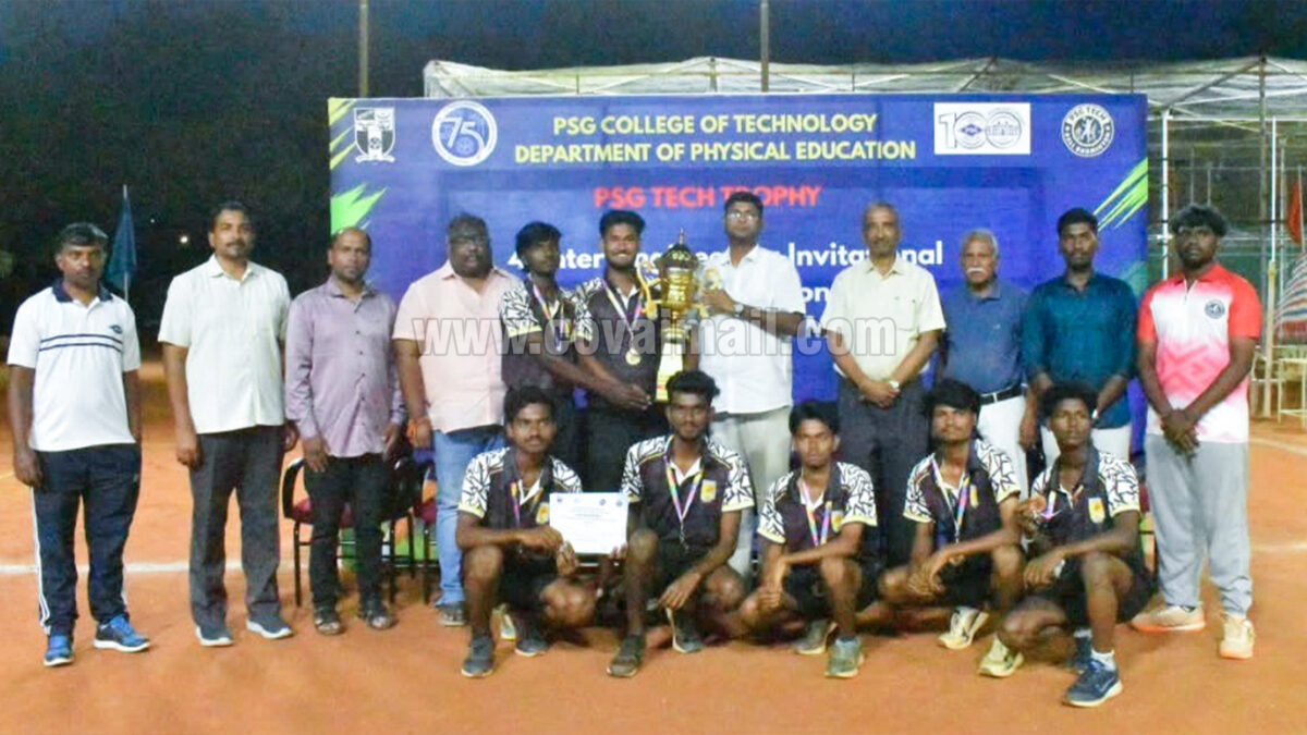 Hindusthan College wins PSG Tech Trophy