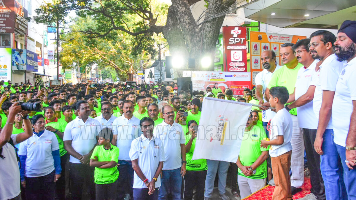 Pulse Heartathon Brings Coimbatore Together for Heart Health and Wellness  “Your Heart Loves You, Love It Back”