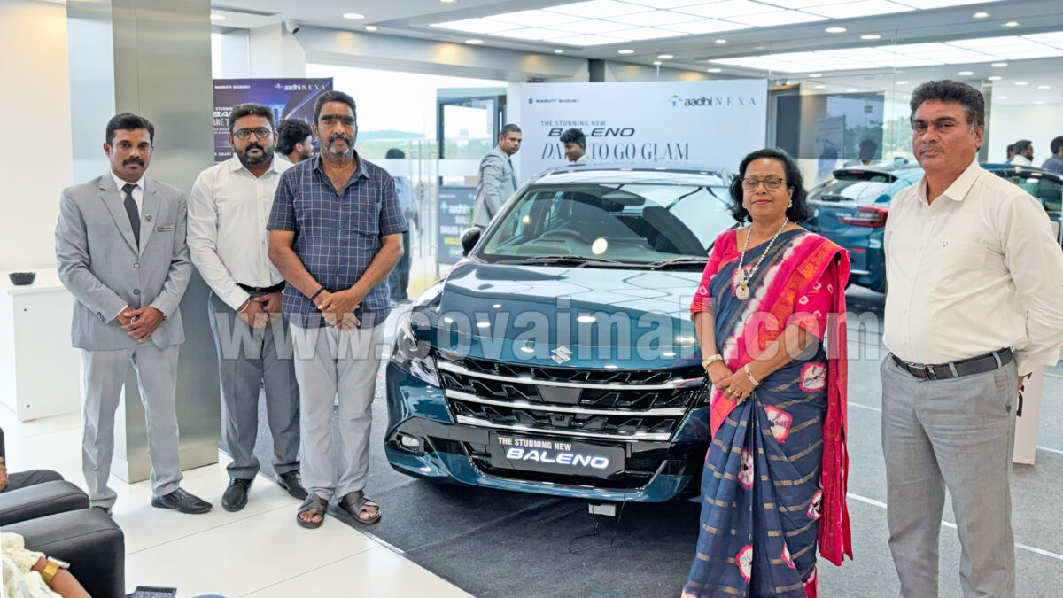 Aadhi Nexa Sulur launches New Baleno