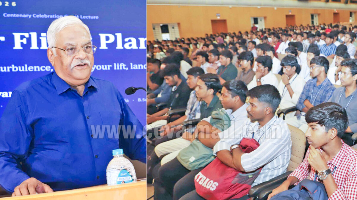 Make the Sky your Playground – Capt. N. Sivaramakrishnan at PSG CAS