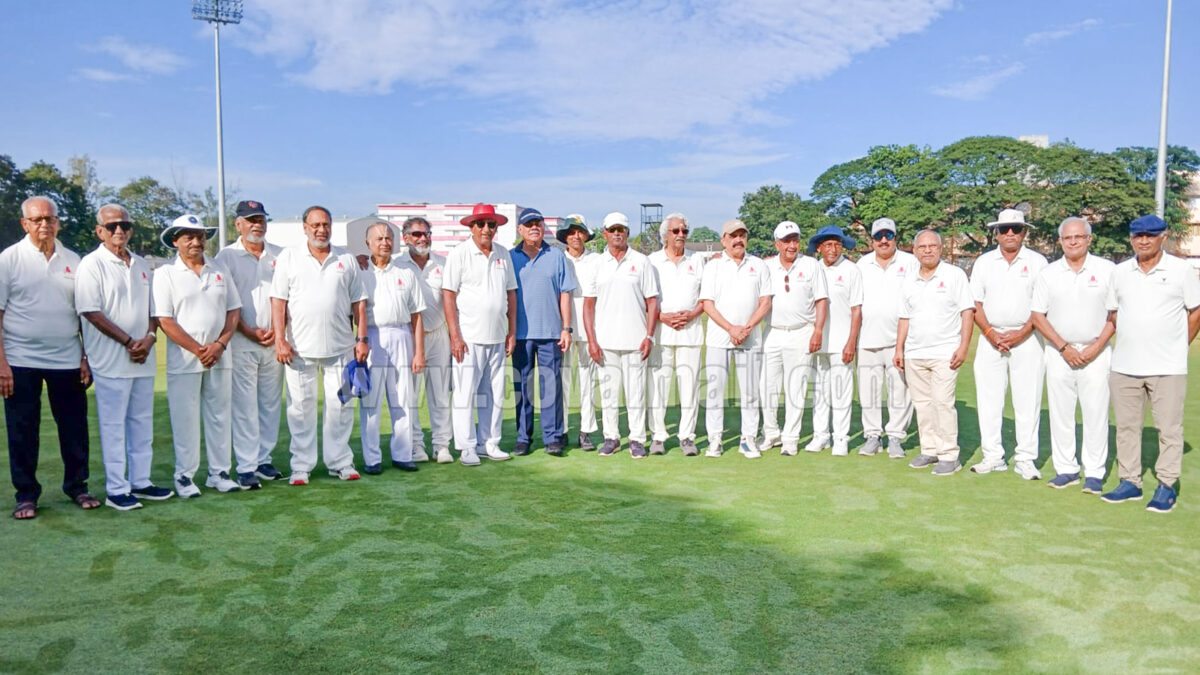 Coimbatore Veterans’ Cricket Team wins against Salem in 25-over match