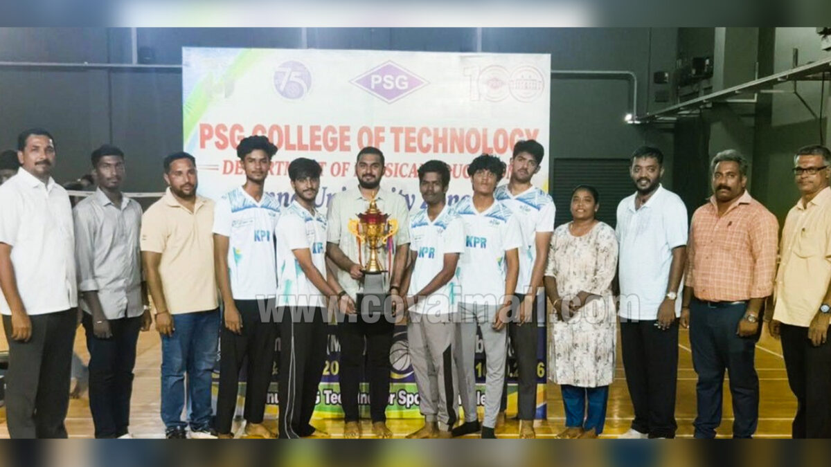 Anna University Zone IX Badminton Tournament held at PSG Tech; Covai Colleges Excel