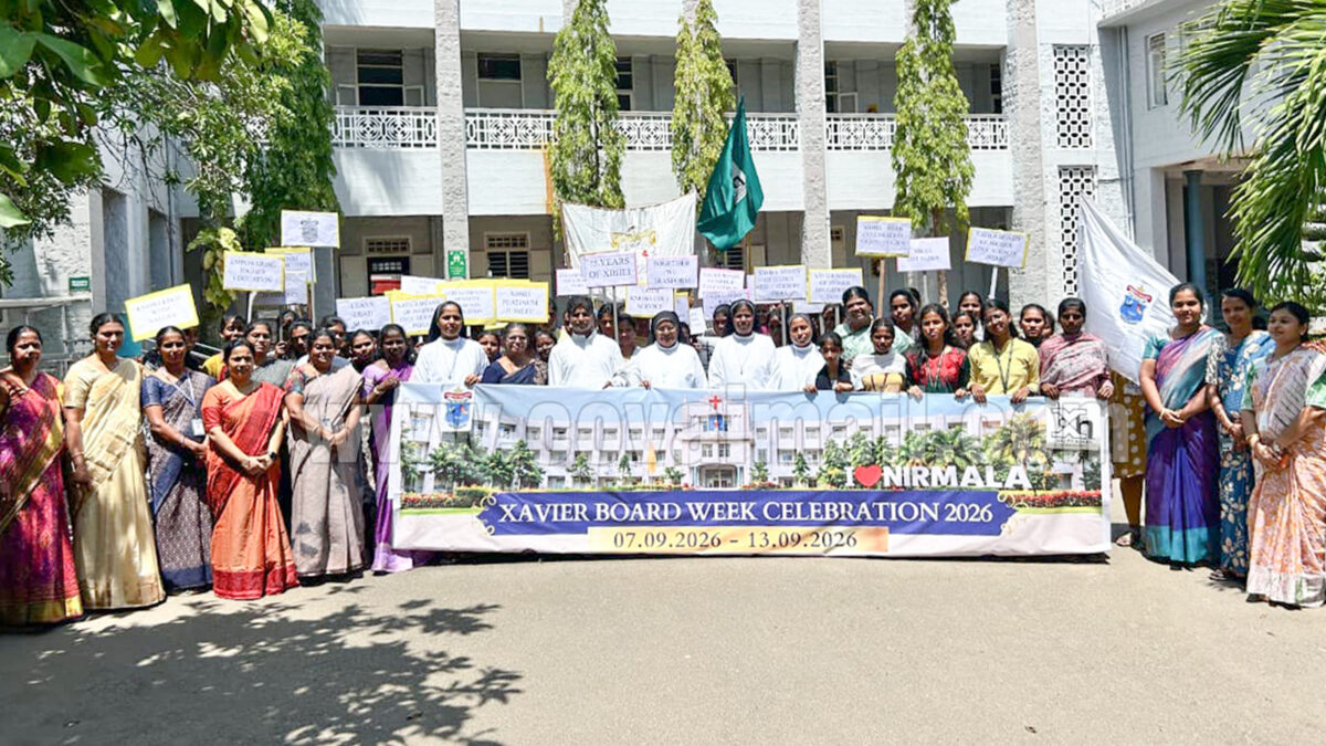 Nirmala College celebrates Xavier Board Week with Service and Social Impact