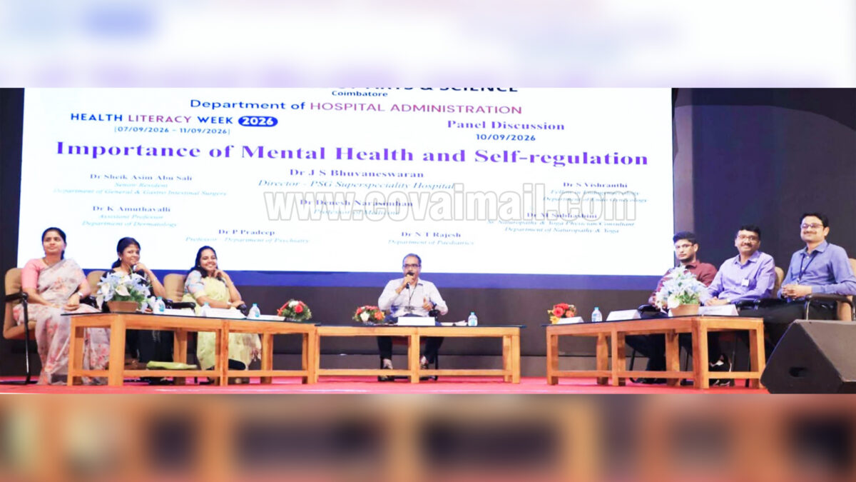 Panel Discussion on Mental Health and Self-Regulation at PSG