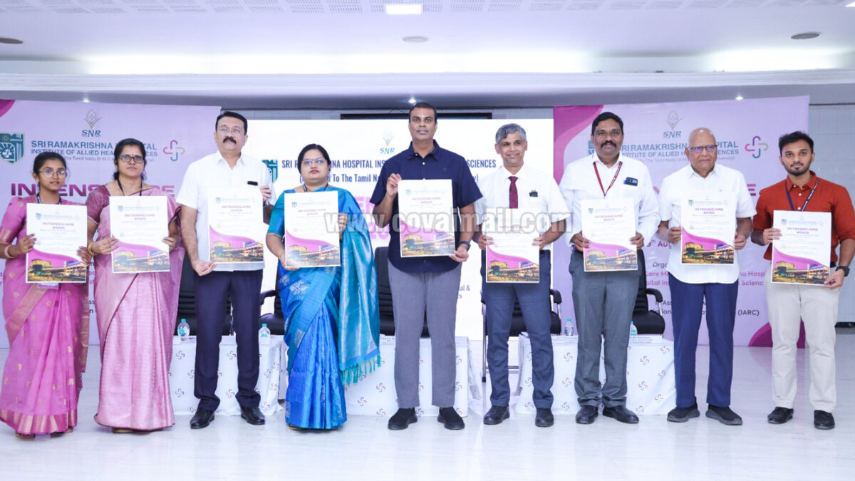 National Conference on Critical Care and Respiratory Care held at Sri Ramakrishna Hospital