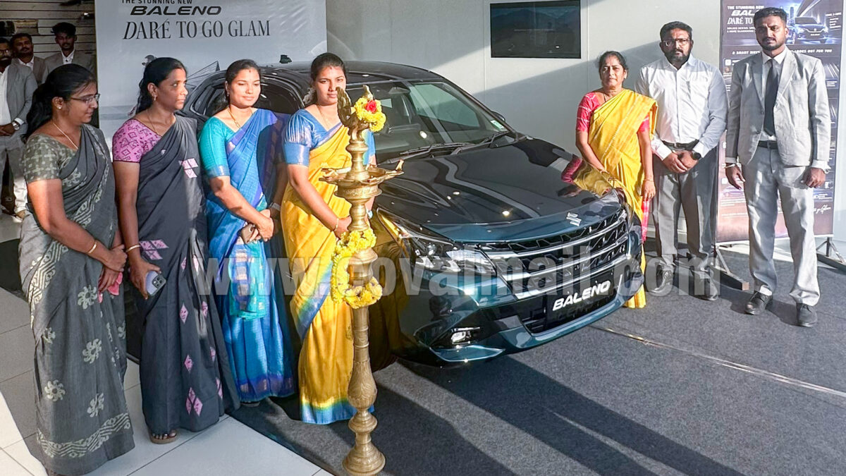 Aadhi Nexa Kinathukadavu launches New Baleno