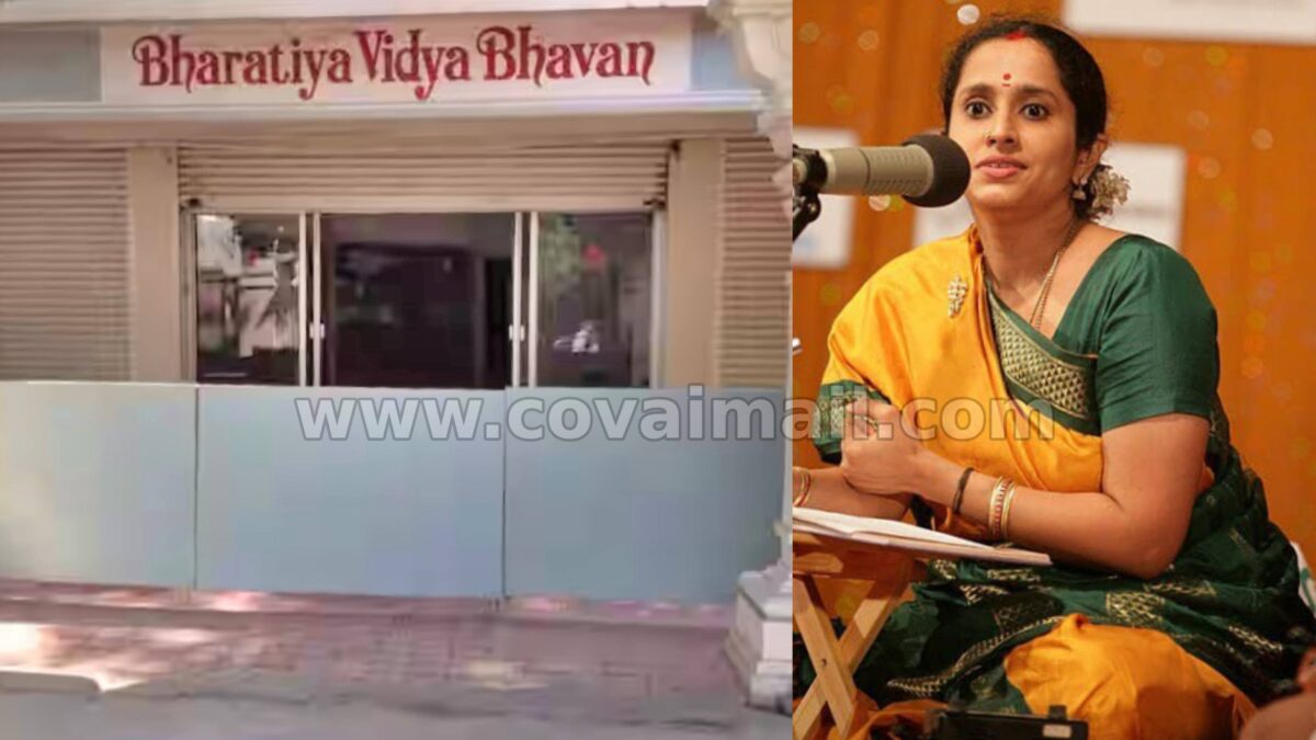 கோவையில் ‘கலைமாமணி’ விசாகா ஹரியின் கதாகாலட்சேபம் அறிவிப்பு