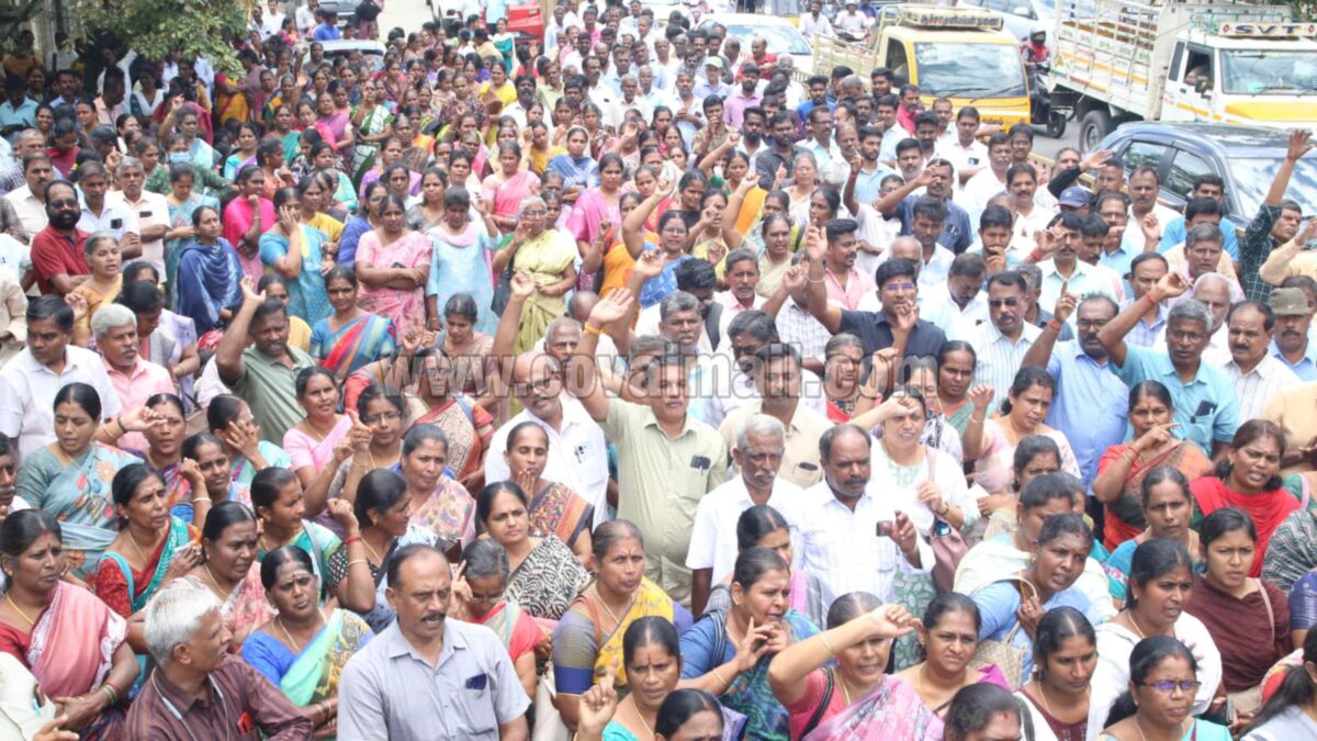 கோவை சம்பந்தப்பட்ட மின் திட்டங்களை தனியாருக்கு தாரை வார்க்கக் கூடாது – தொ.மு.ச
