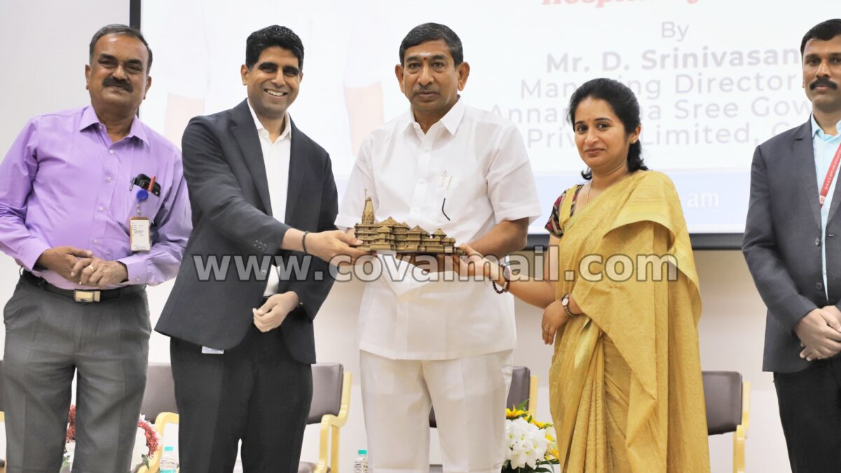 Annapoorna MD delivers Auguste Escoffier Endowment Lecture at Dr. N.G.P. Arts College