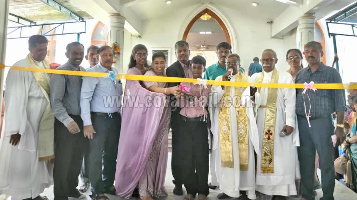 சி.எஸ்.ஐ. கிறிஸ்து நாதர் ஆலயத்தில் அறுவடை திருநாள் அனுசரிப்பு!
