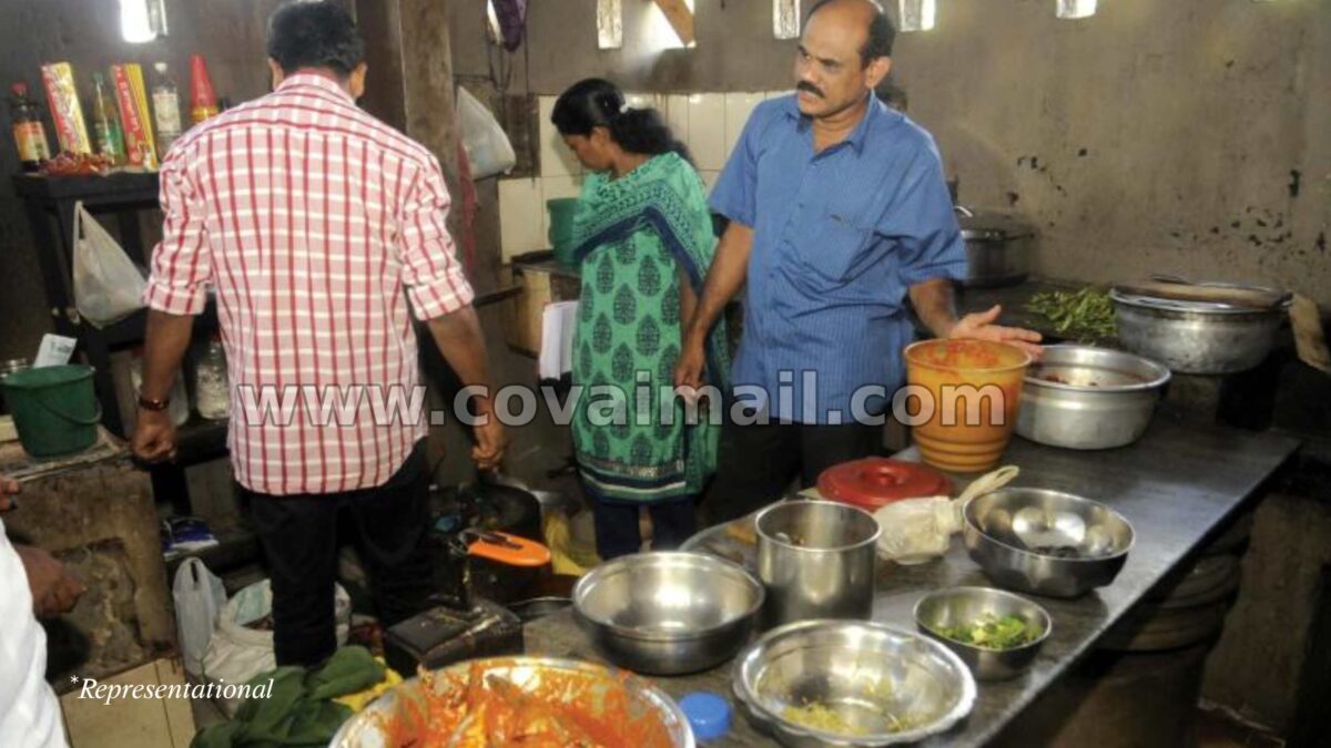 3-month long food safety inspections starts today in Coimbatore!