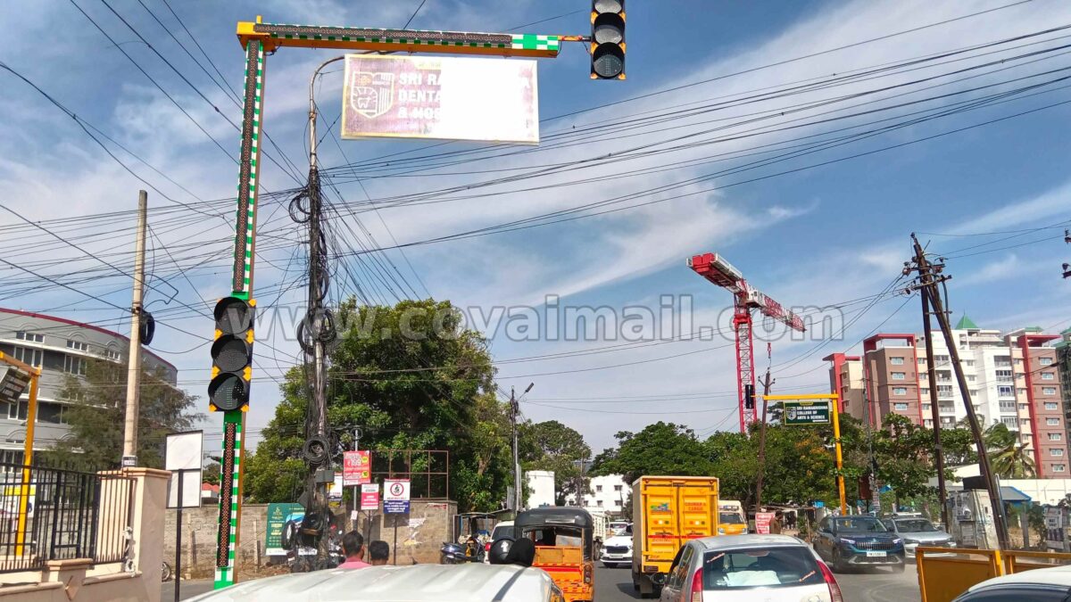 Much-needed traffic interventions finally made in 2 key areas in Coimbatore city