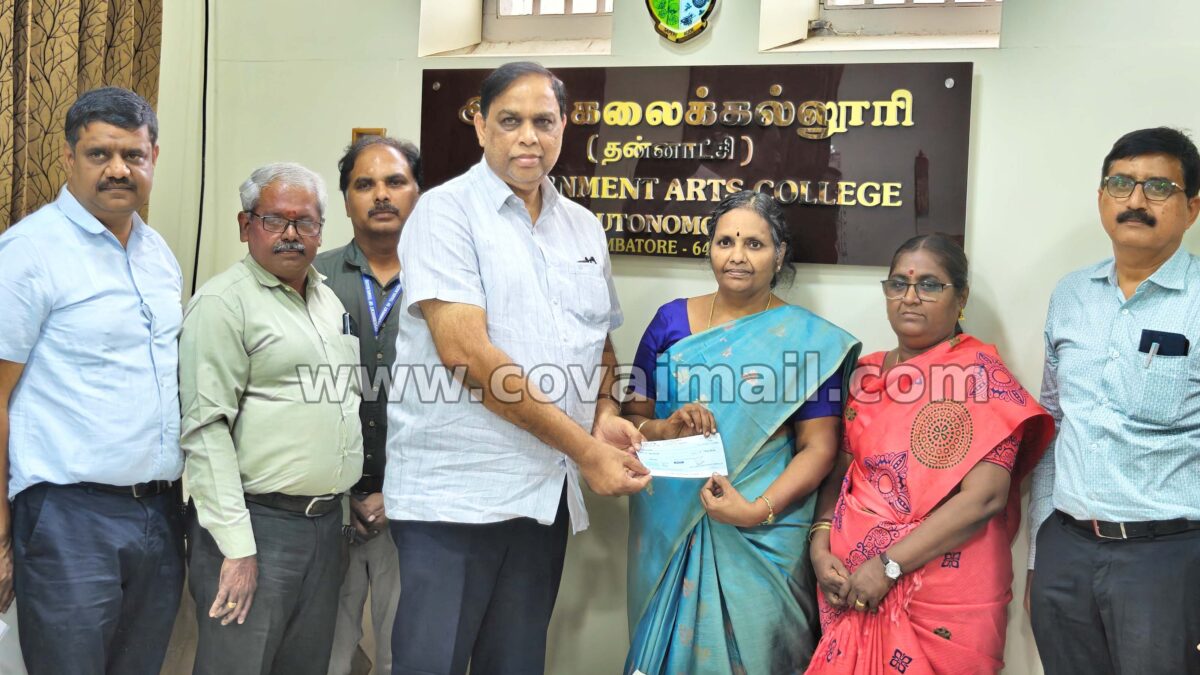 Royal Care donates Rs.59 lakhs to Govt Arts