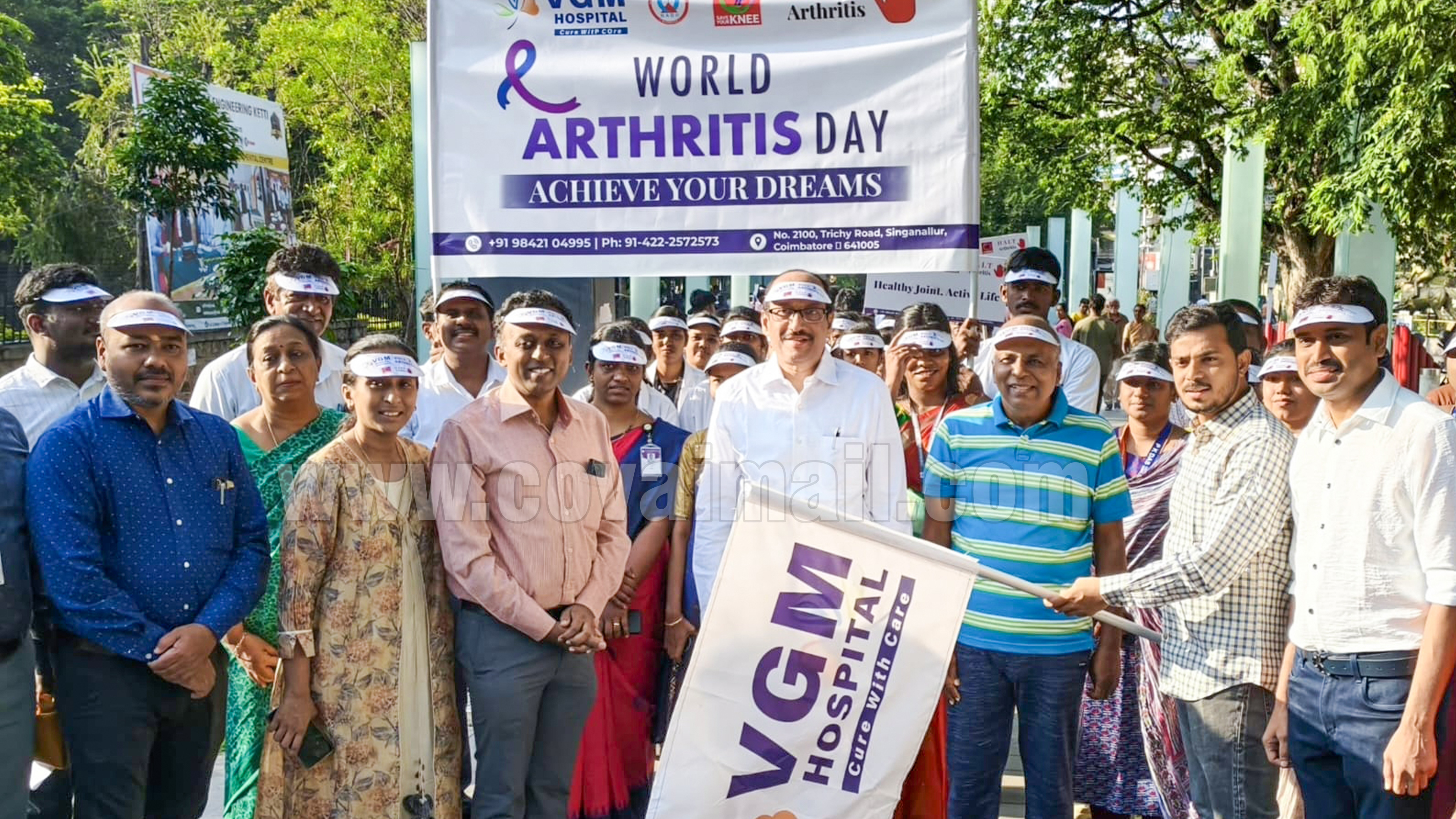 VGM Hospital organises ‘halt arthritis 2026’ awareness walkathon