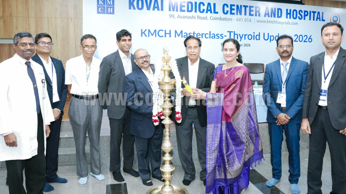 தைராய்டு மருத்துவத்தின் புதிய முன்னேற்றங்கள்  கே.எம்.சி.ஹெச் சார்பில் கருத்தரங்கு 