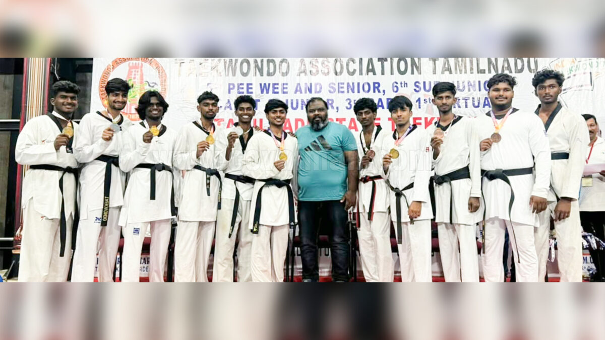 PSG students win 21 medals in State Taekwondo Championship
