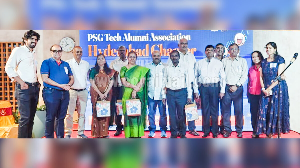 PSG Tech Alumni Association hosts ‘Namma Kovai to Hyderabad’ Alumni Meet