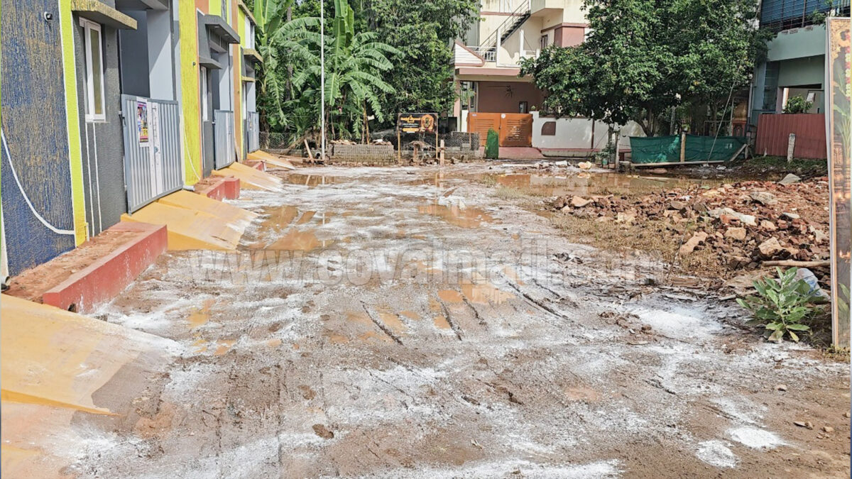 கனமழையால் சாலையில் தேங்கிய மழைநீர் அகற்றம்…  விரைந்து நடவடிக்கை எடுத்த கனிமொழி எம்.எல்.ஏ