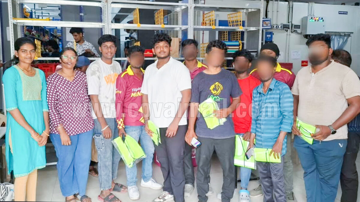 Rotaract’s GlowGuard initiative promotes road safety among Gig Workers in Coimbatore