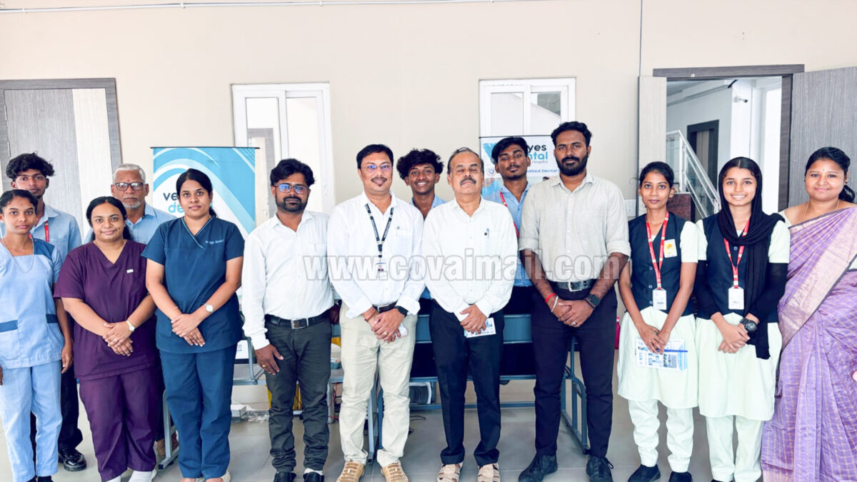 இந்துஸ்தான் கல்லூரியில் பல் மருத்துவ முகாம்
