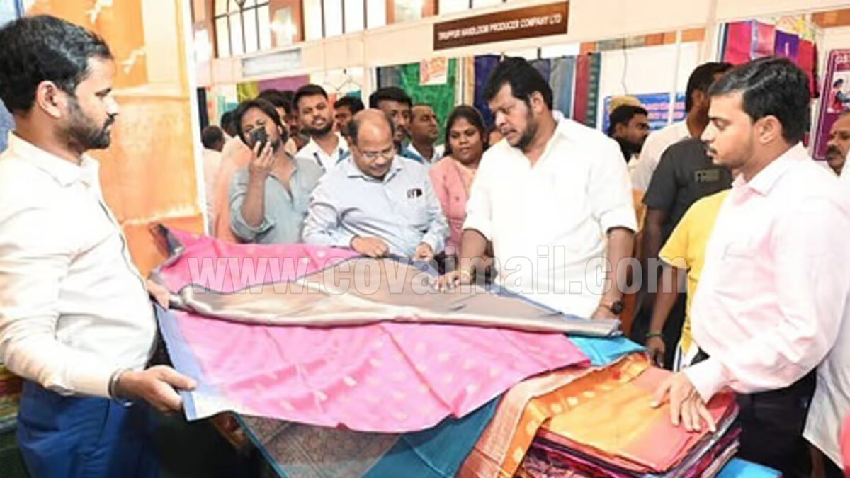 நெசவாளர்களுக்கு இலவச மின்சாரம் வழங்க நடவடிக்கை  – அமைச்சர் விஜய் பாலாஜி