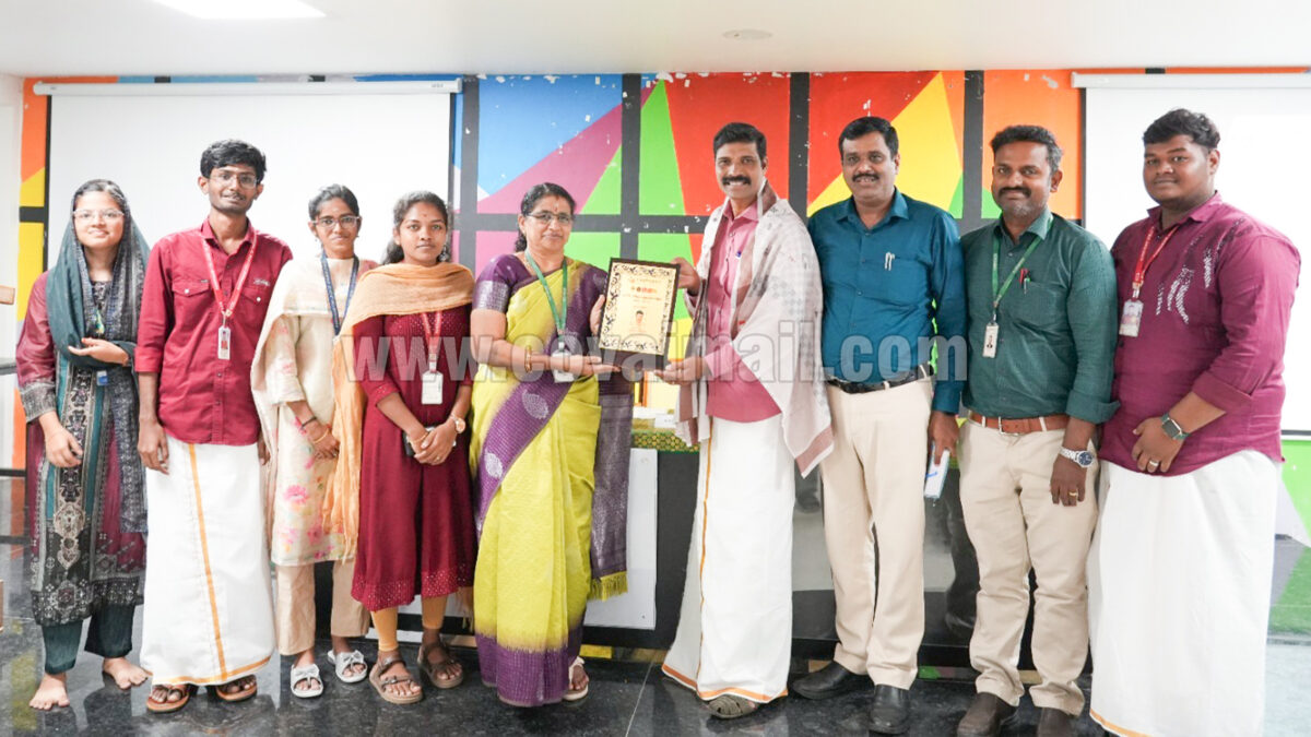 கற்பகம் கல்லூரியில் தமிழ் மன்றம் துவக்க விழா