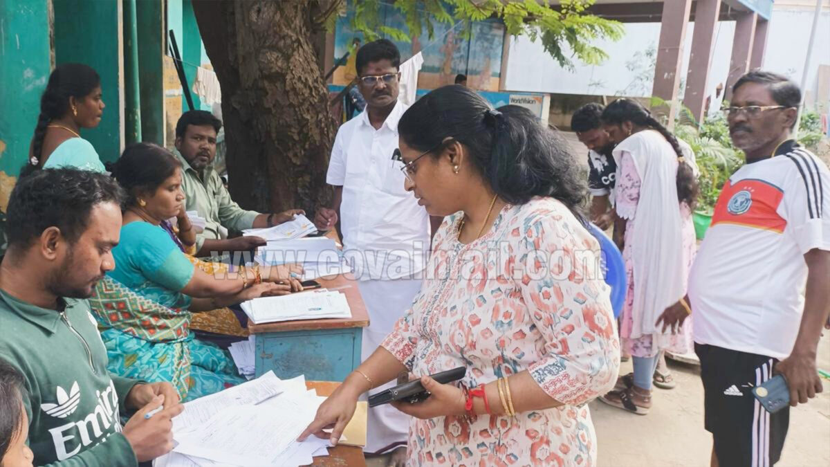 வாக்காளர் பட்டியலில் பெயர் சேர்க்க  கோவையில் அக். 10-ல் சிறப்பு முகாம்
