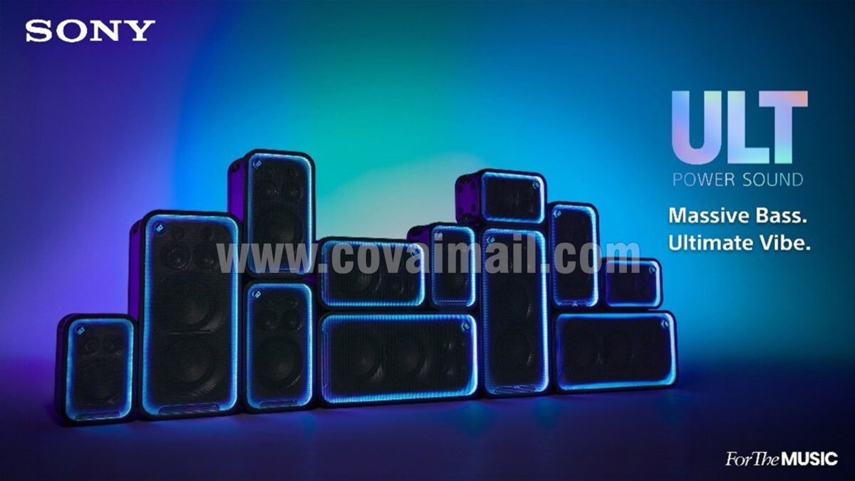 Sony launches new ULT Power Sound party speakers lineup