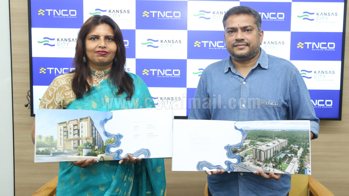 TNCD launches ‘Kansas City’ at Trichy Road A cool, new residential project at the hottest location in Town
