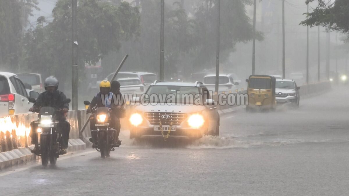Heavy rain inundates several areas of Coimbatore; dewatering work by Corporation underway