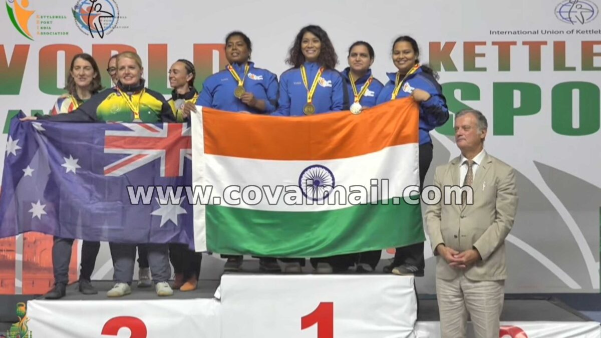 Intl. Kettlebell Championship: Coimbatore girl powers Indian team to bag gold