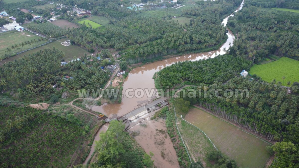 Kuniyamuthur Anicut regains potential to capture, distribute monsoon rainfall